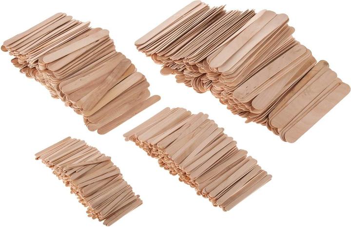 Produktbild Colorations Bastelstäbchen aus Holz, verschiedenes Klassenzimmer-Set, 12