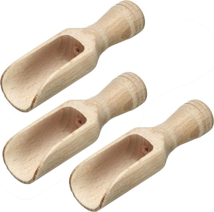 Actual product image Westmark 3 Spice scoops "Midi" 4 ml 7.5x2.5x1.8 cm