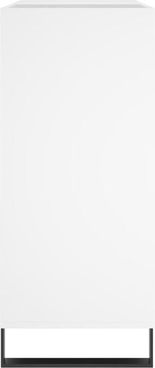 Produktbild vidaXL Plattenschrank Weiss 84,5x38x89 cm Holzwerkstoff, Farbe