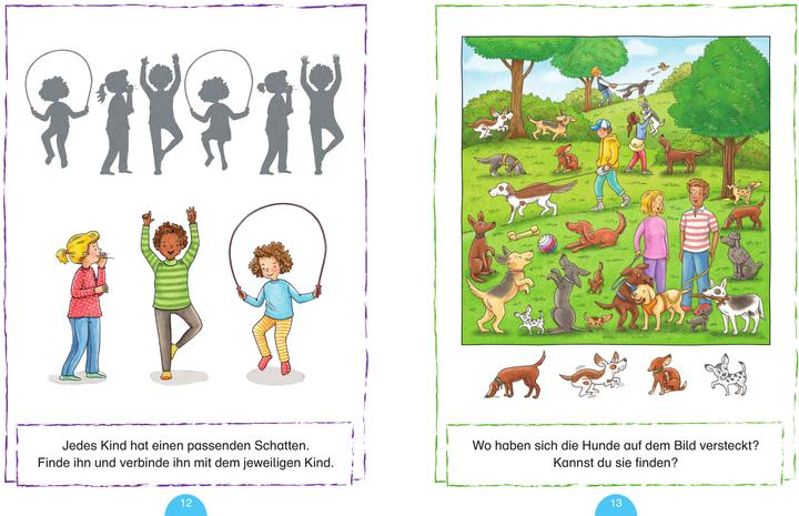 Produktbild Mein superschlaues Vorschulbuch - Konzentration und Wahrnehmung (Deutsch, Nadine Bougie, Kristin Lückel, 2023)
