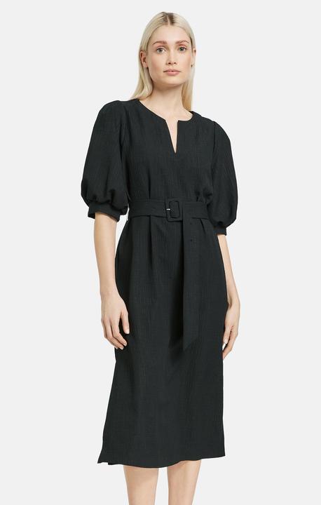 Taifun Kleid mit Ballonärmel Kleid Langarm kurz (36)