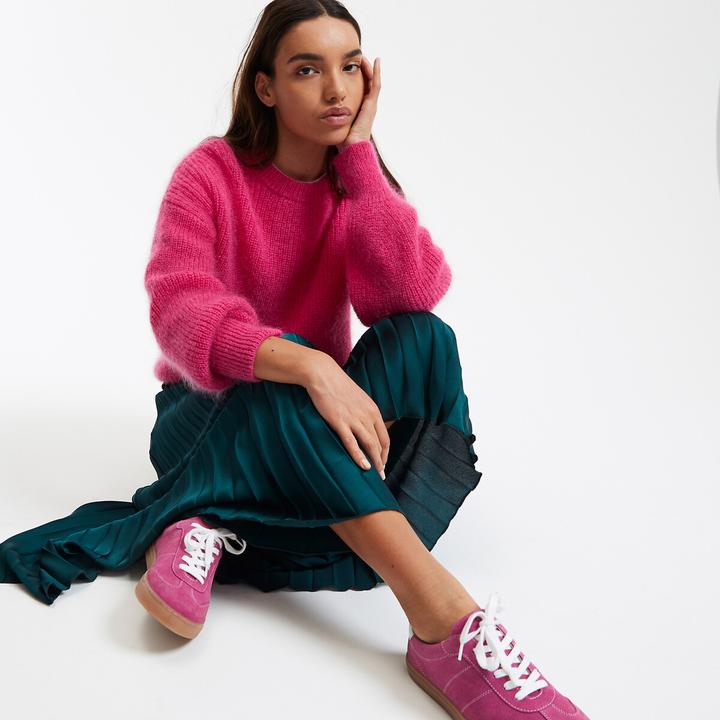Image du produit La Redoute Collections Langer Faltenrock mit elastischer Taille (XS)