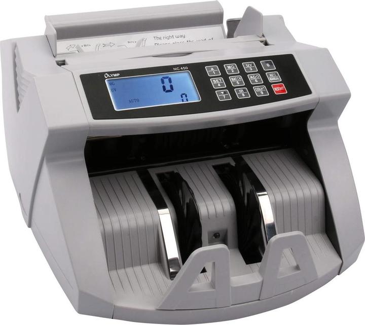 Olympia Money counting and testing device NC 450 (Bank note counter)