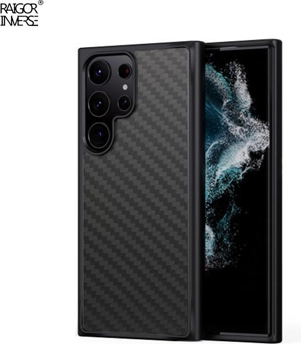 Image du produit Raigor Inverse Samsung Galaxy S25 Ultra - Raigor Scott Series Case Black Carbon (Samsung Galaxy S25 Ultra)