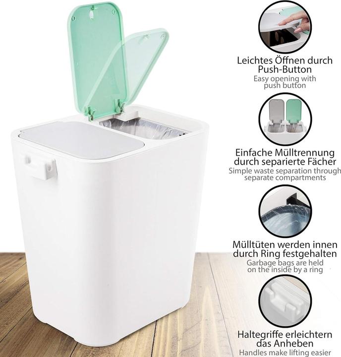 Produktbild Onvaya Mülltrennsystem Tom (18 l)