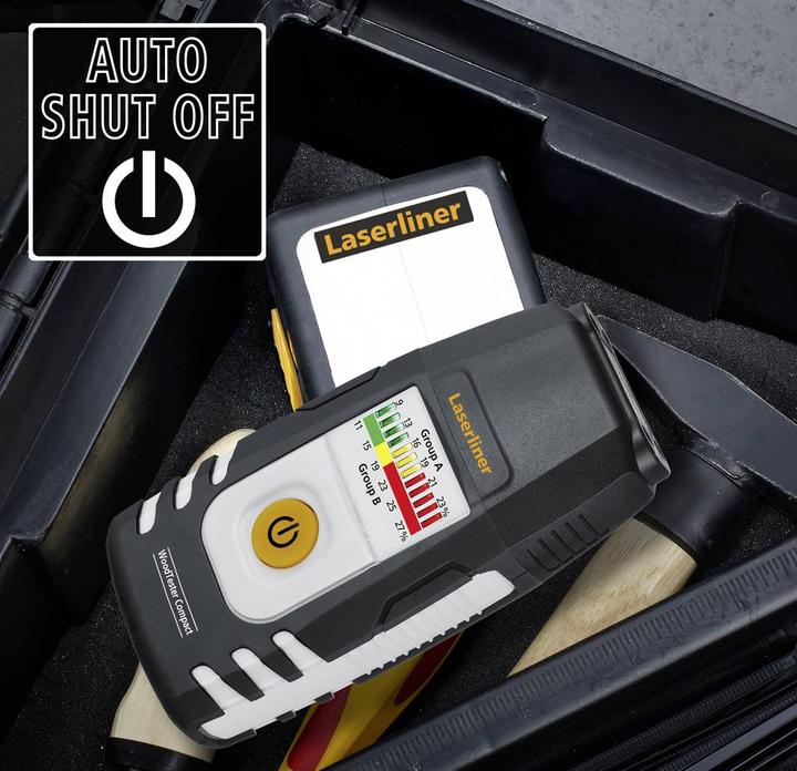 Image du produit Laserliner Appareil de mesure de l'humidité du bois compact - utilisation de matériaux recyclés pour une