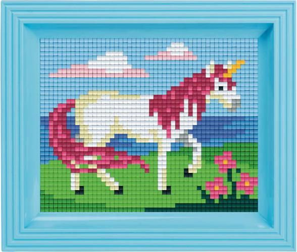 Actual product image Pixelhobby Pixel gift packaging - Unicorn with frame