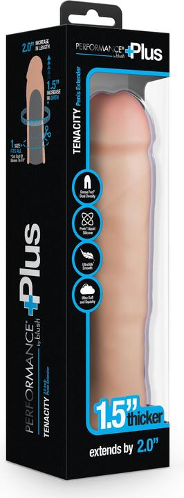 Image du produit Blush performance plus 2 inch silicone penis xtender beige