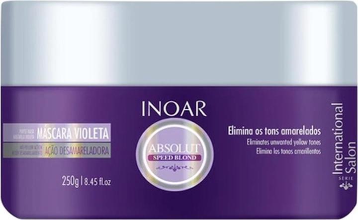 Image du produit Inoar Speed Blond Mask Anti Yellowing Nourishing Hair Treatment 8.8 oz.