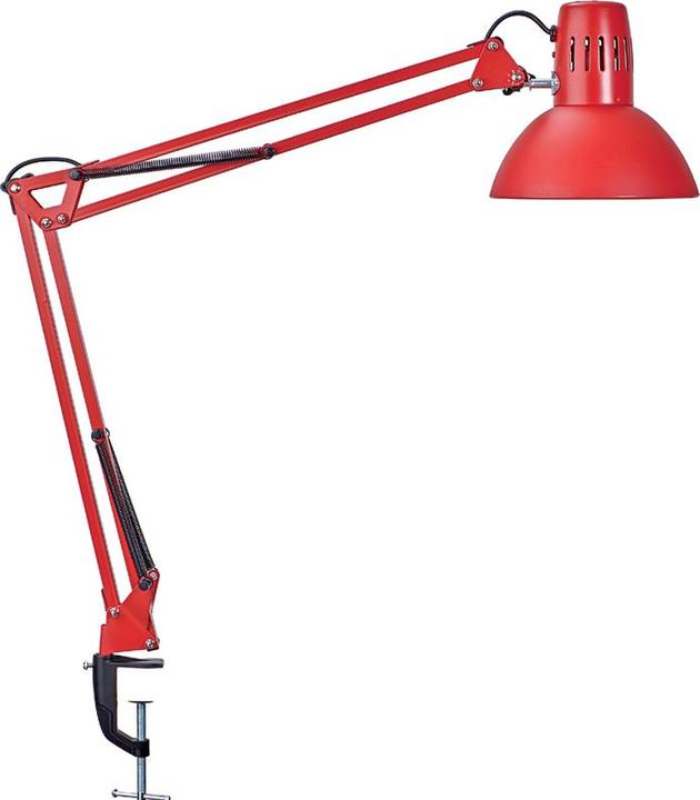 Produktbild Maul LED-Tischleuchte MAULstudy Klemme inkl. Leuchtmittel E27 - rot