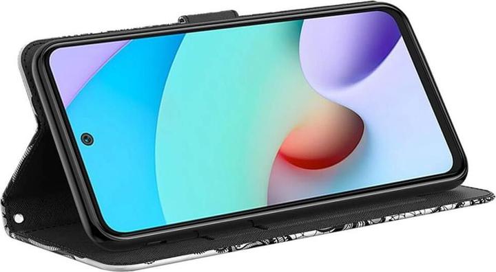 Immagine prodotto Cover-Discount Xiaomi Redmi A2 / A1 - Custodia effetto glitter fiori nero (KXD A1, Xiaomi Redmi A2)