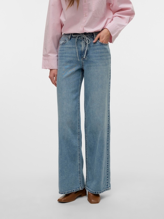 Immagine prodotto Vero Moda VMREMY Mid Rise Gerade geschnitten Jeans Weit geschnitten (W31/L34)