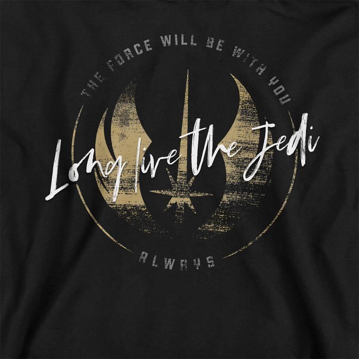 Image du produit Disney - Sweat à capuche LONG LIVE THE JEDI - Enfant (128)