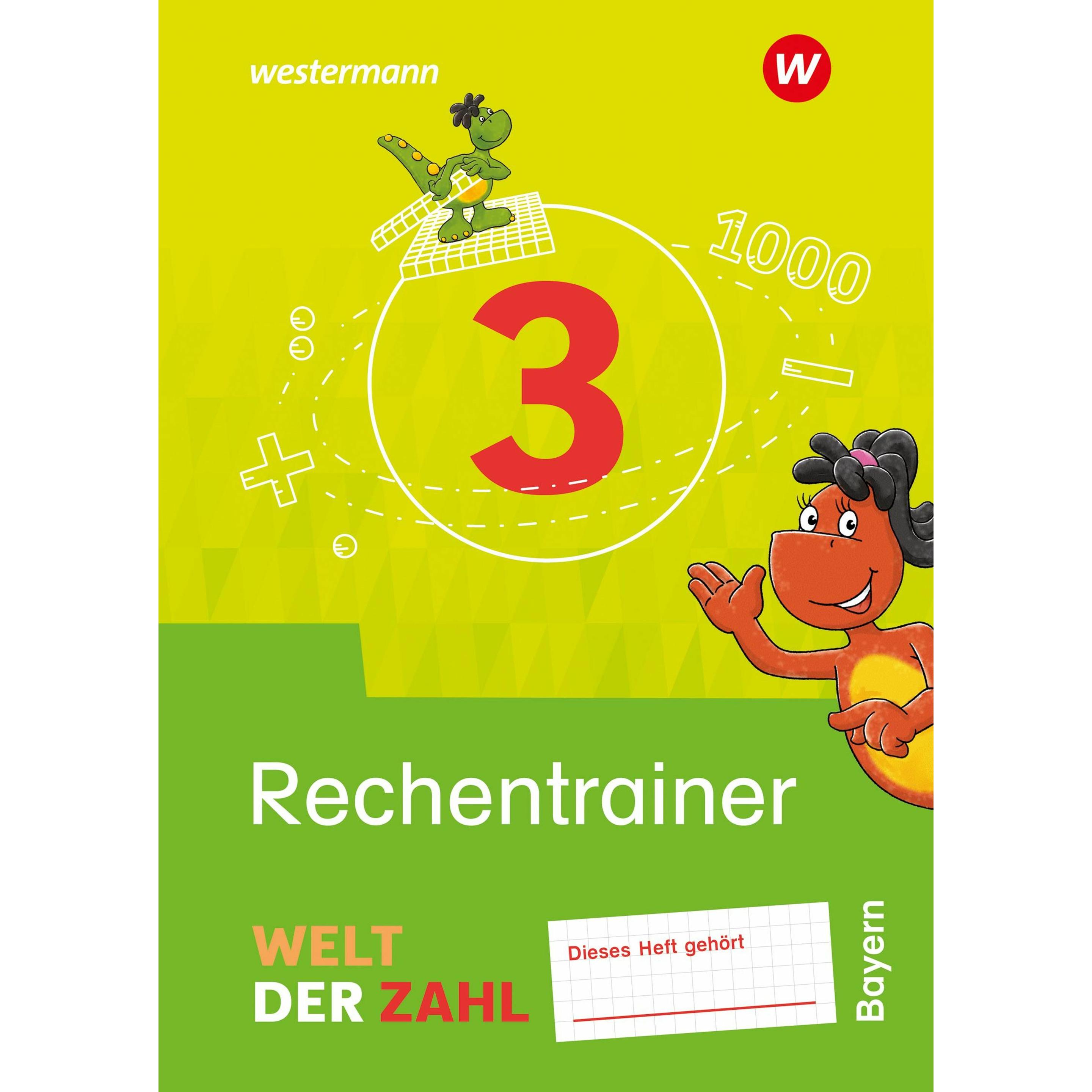 WdZ 2022 BY Rechentrainer 3, Schulbücher