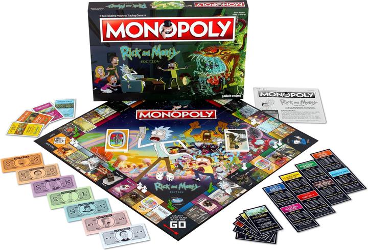 Produktbild Rick And Morty MONOPOLY RICK&MORTY Game (English) (Englisch)