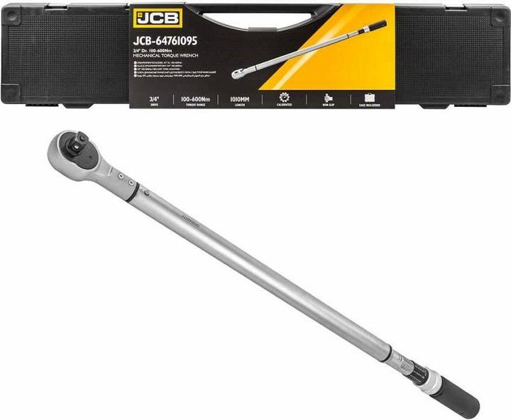 JCB Torque spanner 3/4" 100-600 Nm