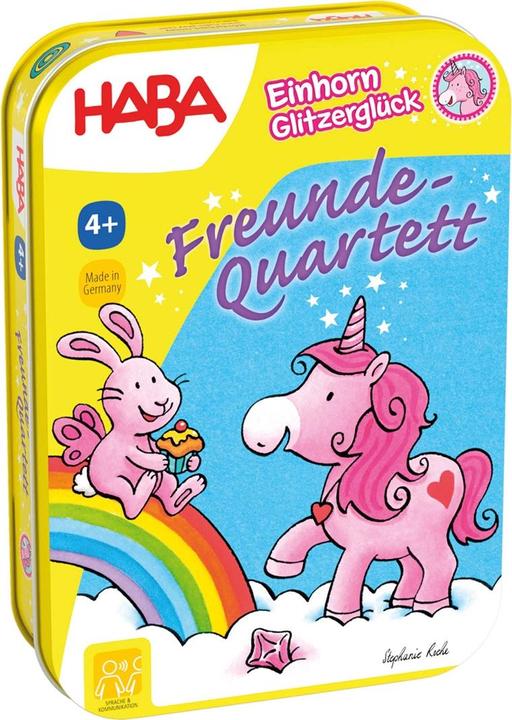 Immagine prodotto Haba Quartetto Unicorno Glitter Felicità Amici (d) (MQ4) (Tedesco)