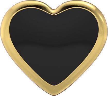 Immagine prodotto Studex Orecchini Sensitive Stud Earrings Heart Black (Acciaio inossidabile)