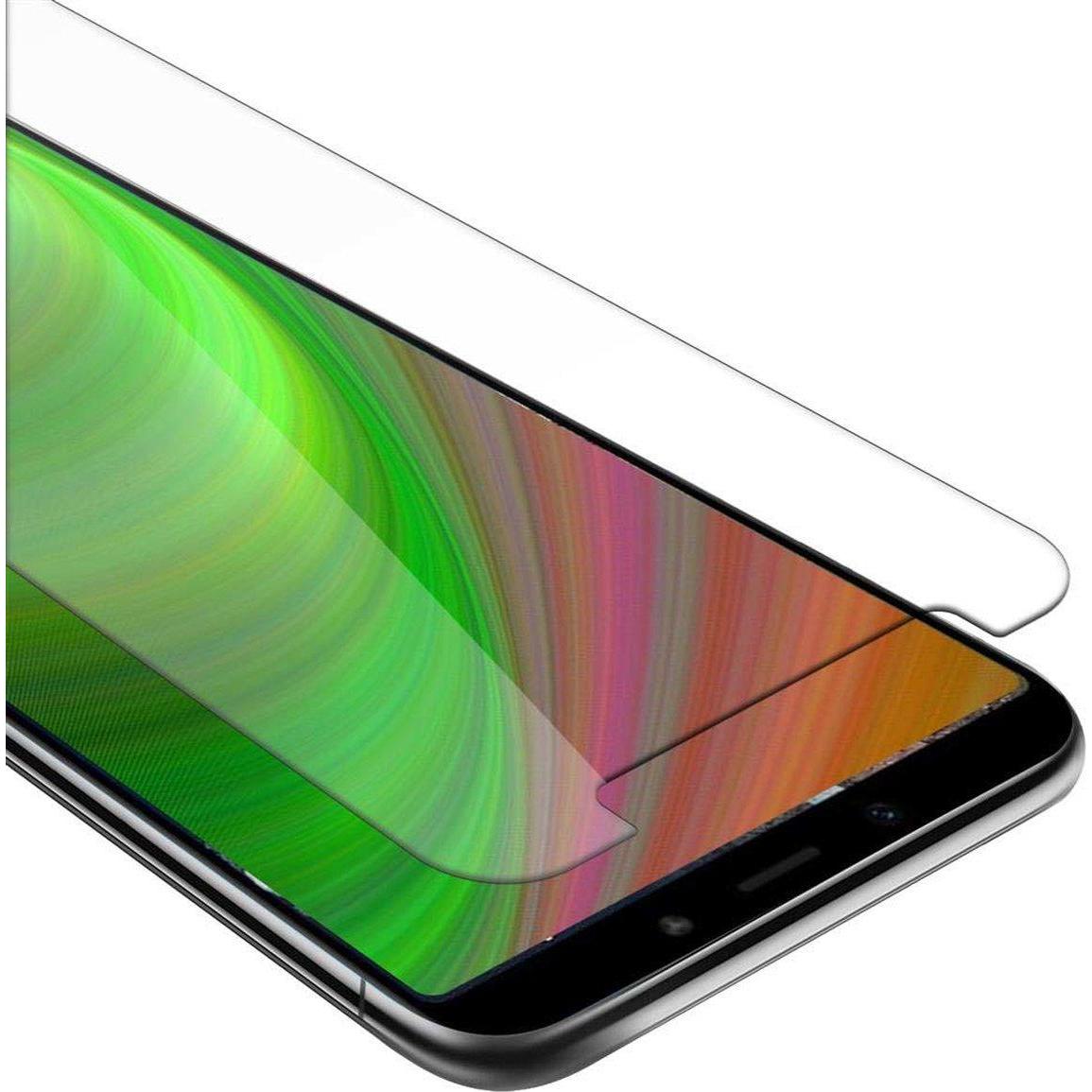 Cadorabo Displayschutzglas (1 Stück, Xiaomi Mi 6X, Xiaomi Mi A2 Lite?), Smartphone Schutzfolie, Transparent