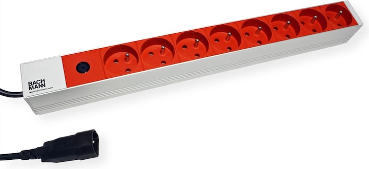 Schrack Napájecà panel PDU 19",8xÄOESN,1xC14,,1U,kabel