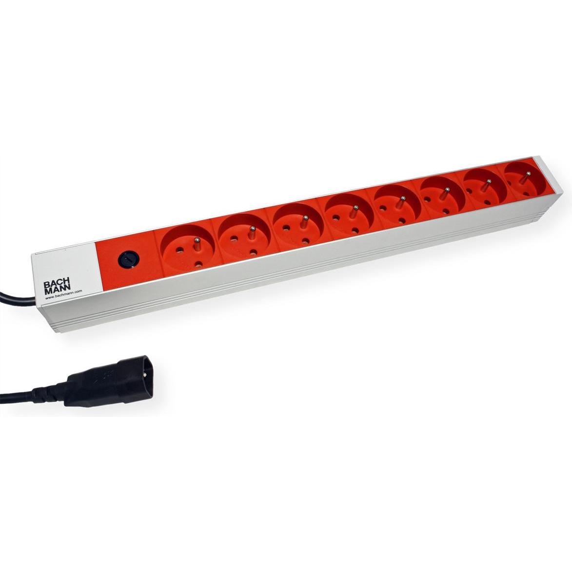Schrack NapÃ¡jecÃ­ panel PDU 19",8xÄOESN,1xC14,,1U,kabel, USV Zubehör