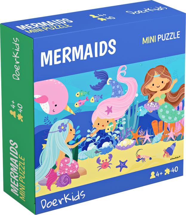 Immagine prodotto DoerKids Mini puzzle - Sirena 40 pezzi (40 pezzi)