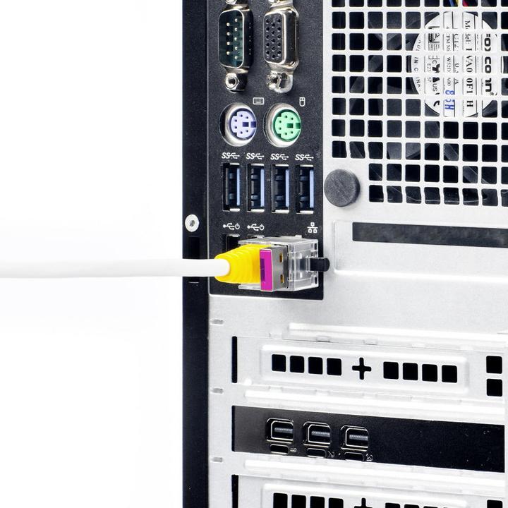 Image du produit Smart Keeper 5 x verrous de câble LAN avec 1 clé de type BASIC