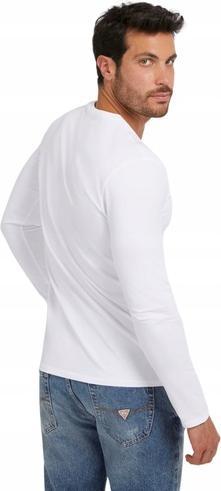 Actual product image Guess Herren Langarmshirt Ls Core Tee Weiss (XL)