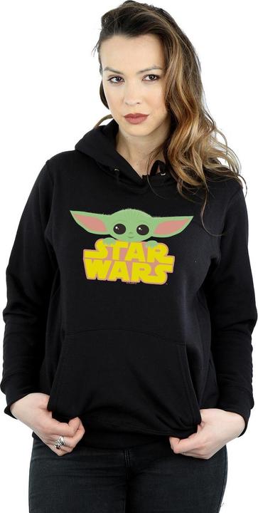 Produktbild Star Wars The Mandalorian The Child And Logo Kapuzenpullover (M)