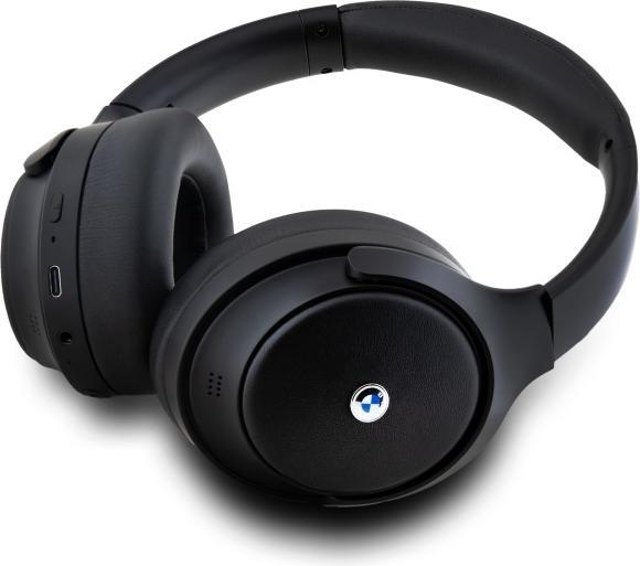 Produktbild BMW Bluetooth ANC On-Ear Headphones BMBHKL601SSLVK Black/Black Metal Logos (ANC, Kabellos)
