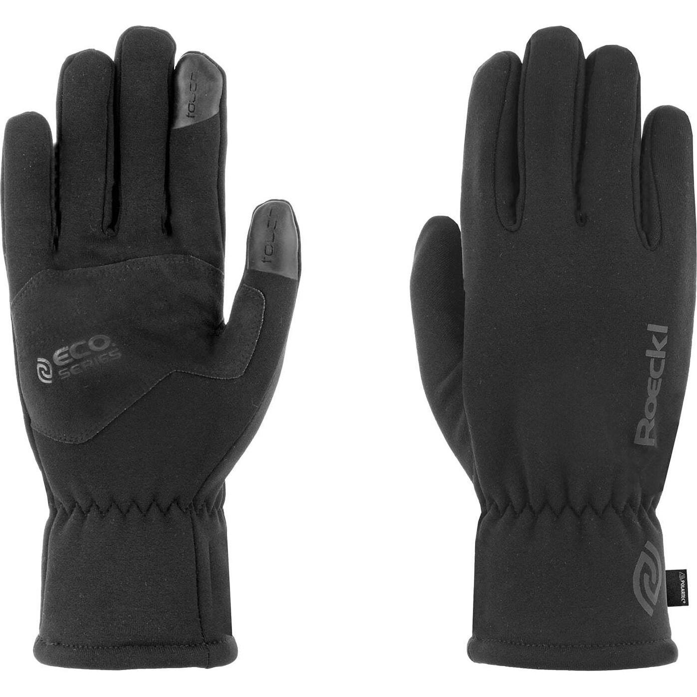 Roeckl, Unisex, Handschuhe, Parlan, Schwarz, (6.5)