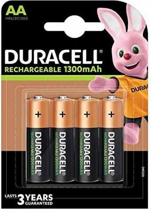 Actual product image Duracell Recharge Plus (4 pcs., AA, 1300 mAh)