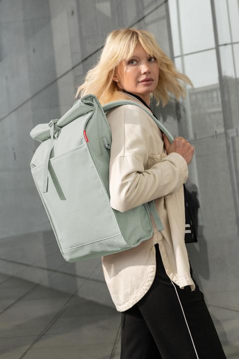 Image du produit reisenthel Rucksack urban rolltop Kunststoff grün 16,0 l (16 l)