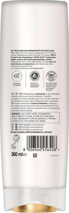 Image du produit Pantene Après-shampooing Pro-V Volume Pur (360 ml)