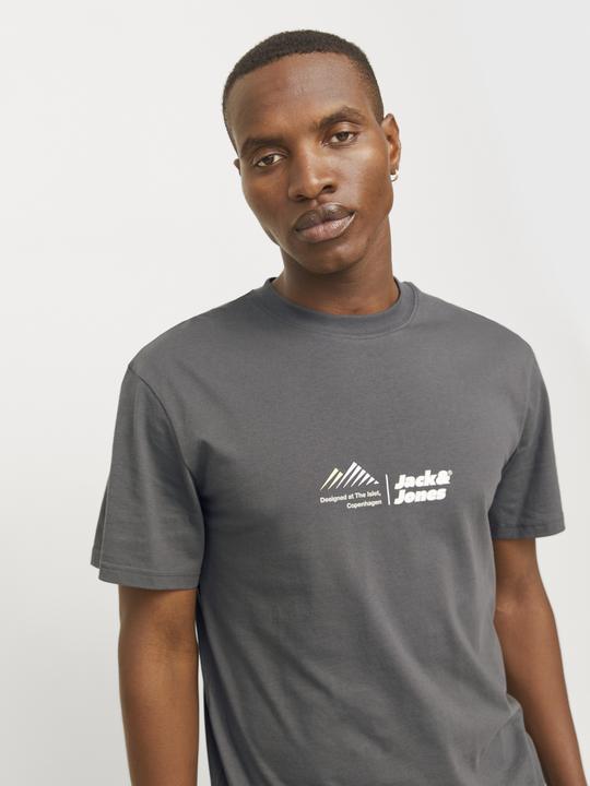Actual product image Jack & Jones Jcolima Logo Tee Ss Crew Neck Bf Ln (S)