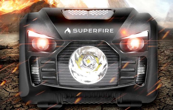 Image du produit Superfire Phare Supfire HL06 (500 lm)