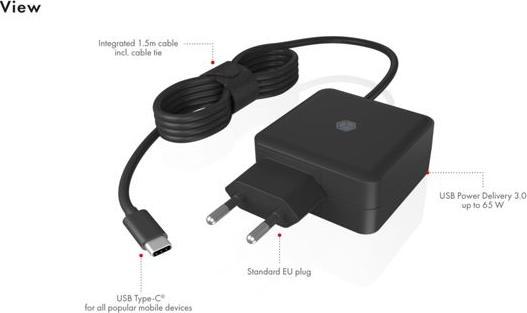 Image du produit Icy Box IB-PS111-PD (65 W, 1 portion)