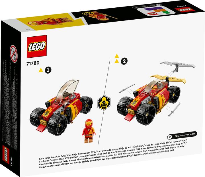 Produktbild LEGO Kais Ninja-Rennwagen EVO (71780, LEGO Ninjago)