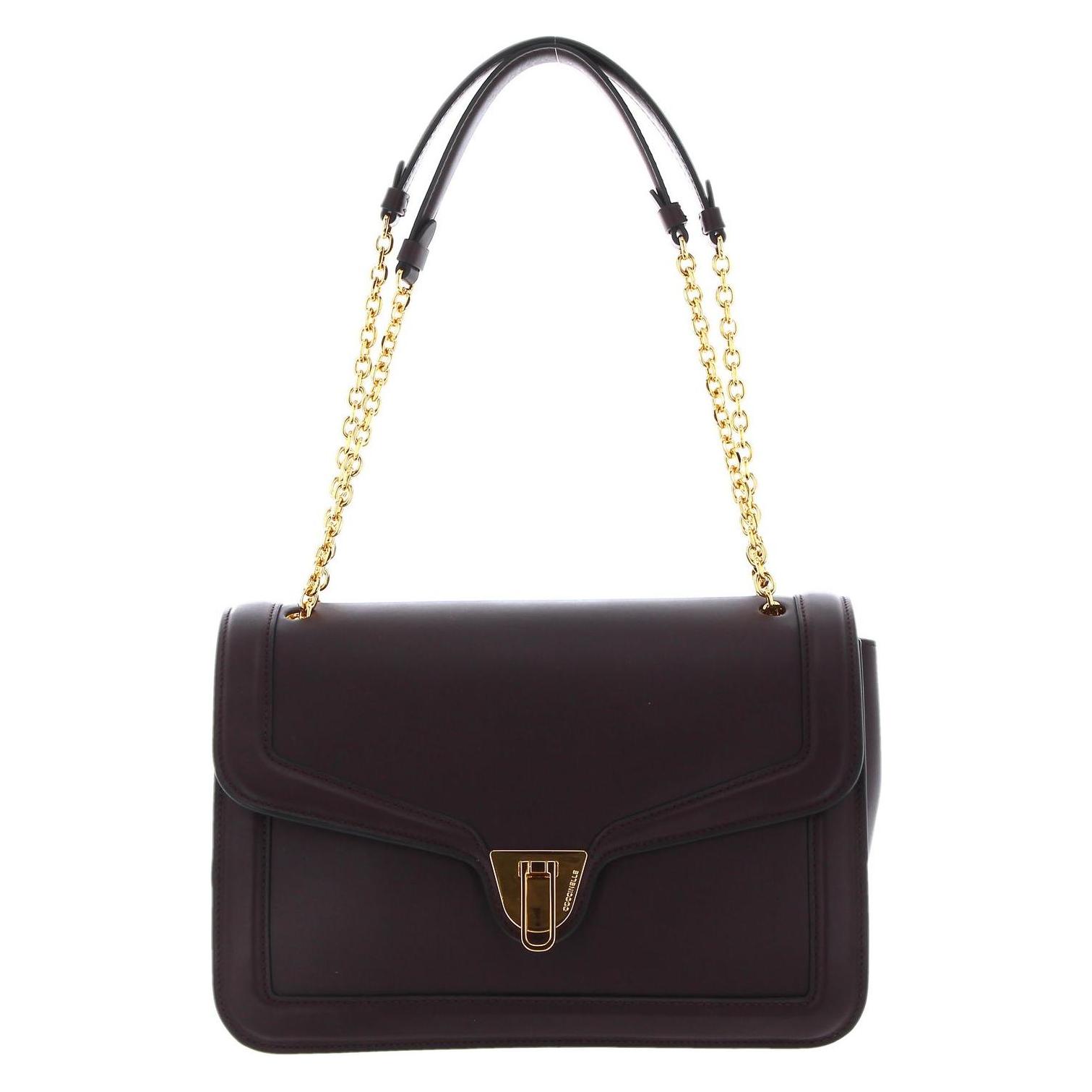 Coccinelle, Damen, Handtasche, Marvin Twist Handbag, Braun