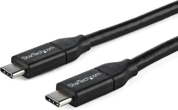Image du produit StarTech Câble USB-C vers USB-C avec 5A Power Delivery - St/St - 1m - USB 2.0 - Certifié USB-IF - USB Ty... (1 m, USB 2.0, 5 W)