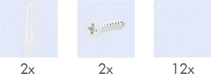 Produktbild LogiLink Patch Panel 12 Port mit 12 Cat.6A Keystone Modulen