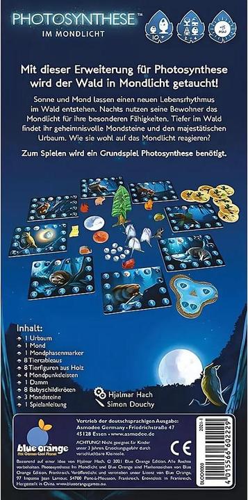 Produktbild Asmodée BLOD0080 - Im Mondlicht: Photosynthese, 2-4 Spieler, ab 10 Jahren (Erweiterung, DE-Ausgabe) (Deutsch, 2 - 4 Spieler)