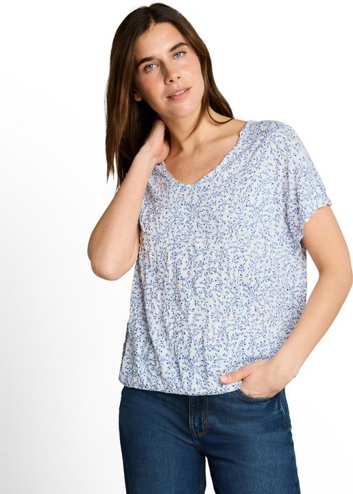 Produktbild Tom Tailor Crinkle T-Shirt mit Muster (L)