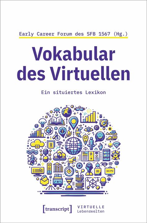 Produktbild Vokabular des Virtuellen (Deutsch, Patrizia/Brückner, Idaua, Ina/Breil, Bolinski, 2024)