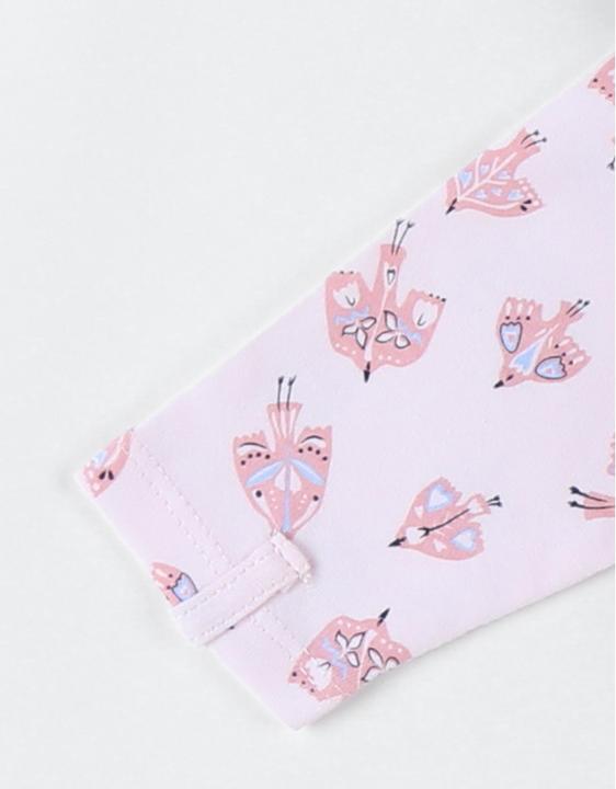 Immagine prodotto Noukies Tutina in jersey con uccelli rosa taglia 80 (80)