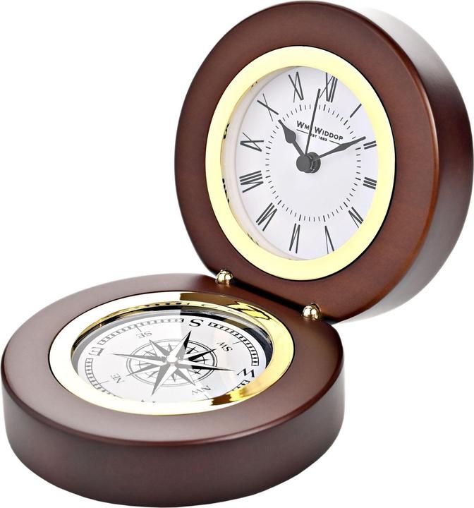 Actual product image William Widdop Folding Mantel Clock