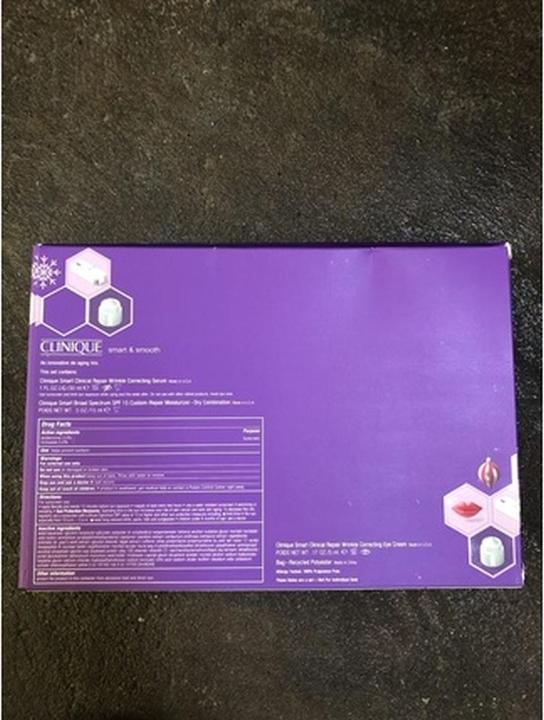 Actual product image Clinique Smart Serum Value Set with 30 ML Smart Sun Protection Factor 15 15 ML (Free) Smart Night 15 ML (Gr (Facial care set)