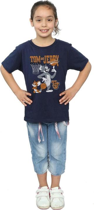 Image du produit Tom & Jerry - T-shirt SPINNING BASKETBALL - Fille (116)