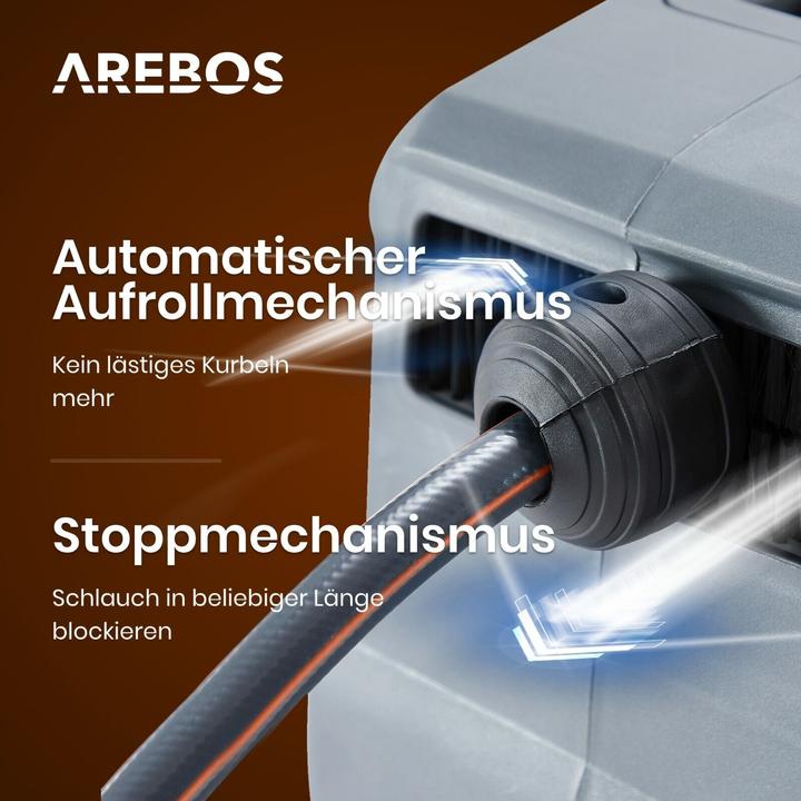 Actual product image Arebos Garden hose reel (30 m)