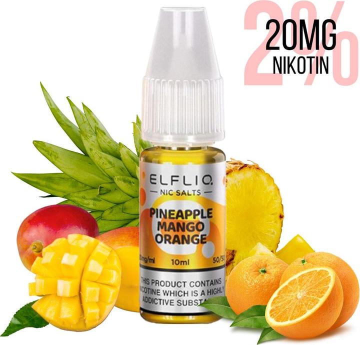 Image du produit Elfbar Elfliq (Ananas, Mangue, Orange)